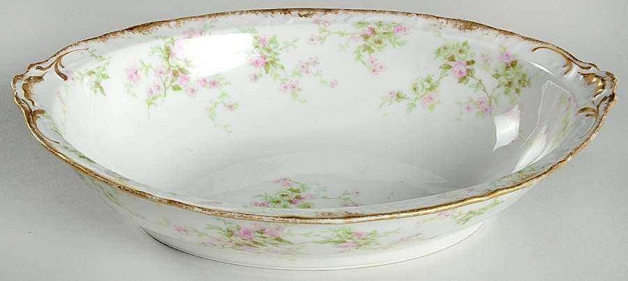 Schleiger 837-4 9" Oval Vegetable Bowl by Haviland-1
