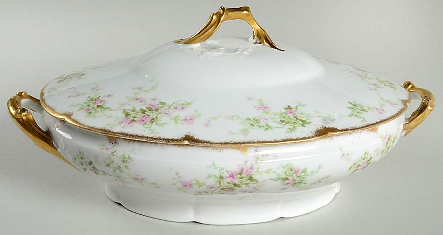 Schleiger 837-4 Oval Covered Vegetable by Haviland-1