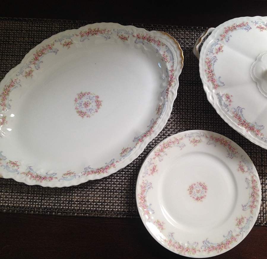 Schleiger 852-1 Salad Plate by Haviland-1