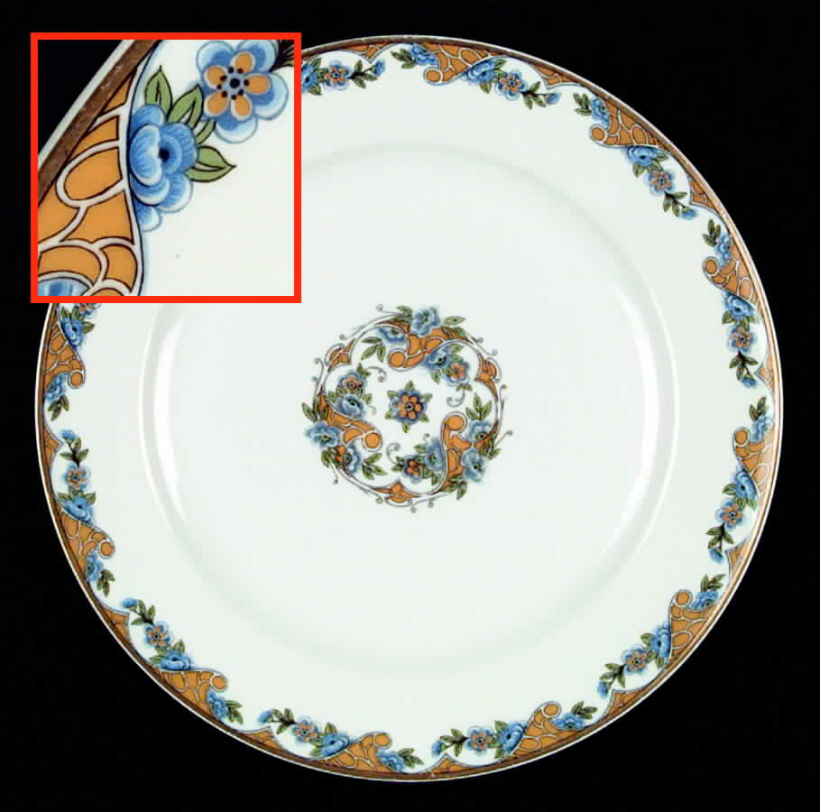 Schleiger 943-1 Dinner Plate by Haviland-1