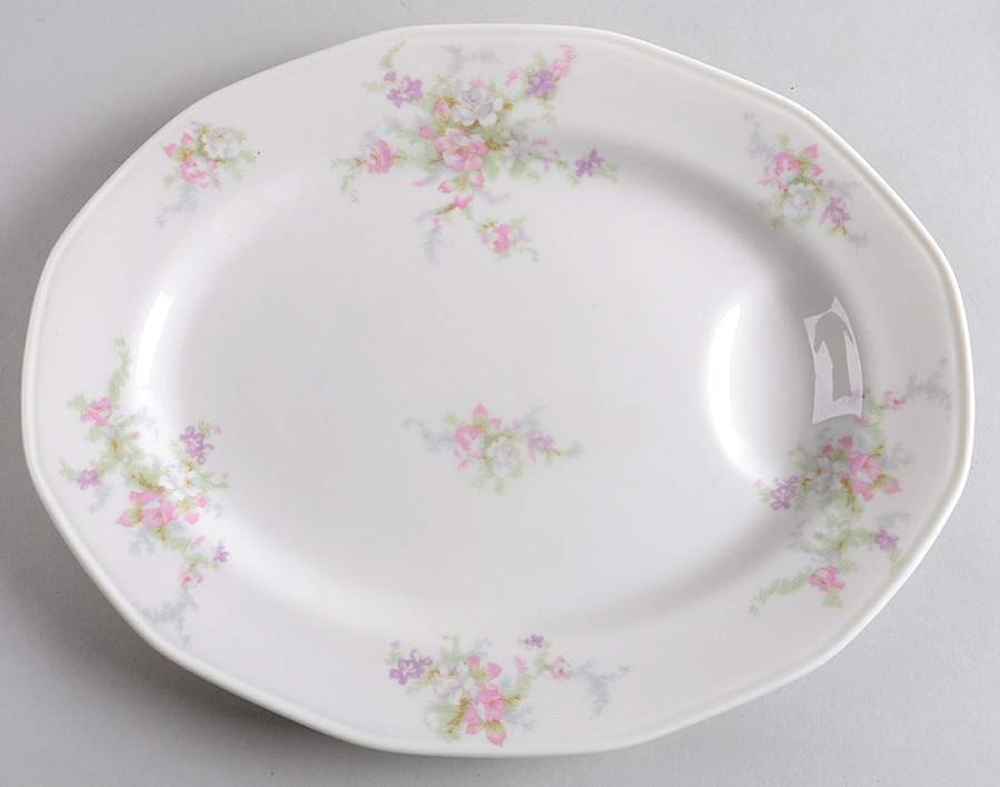 H257 11" Oval Serving Platter by Haviland-1