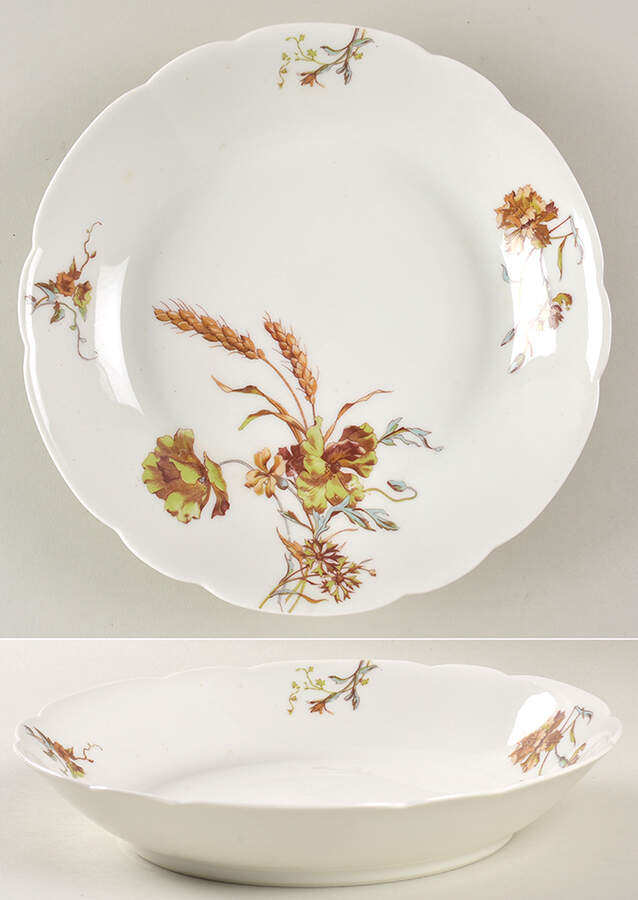 Schleiger 1154-2 8" Round Vegetable Bowl by Haviland-1