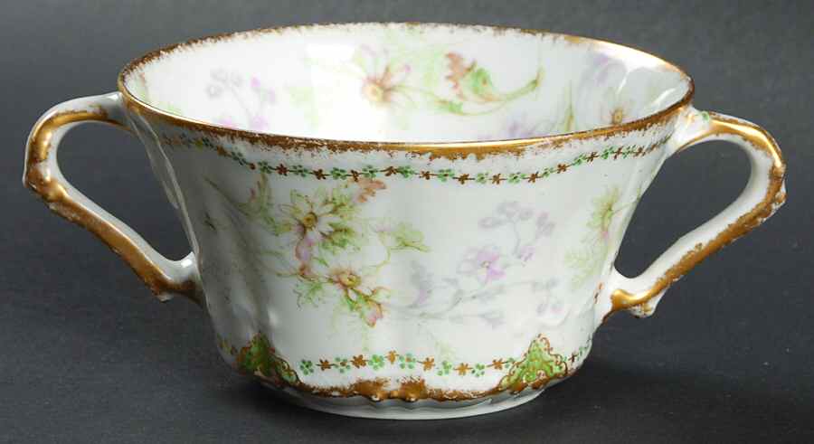 H264 Flat Bouillon Cup by Haviland-1