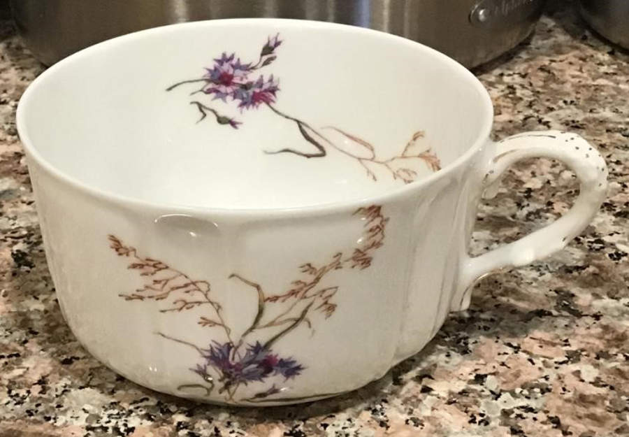 Schleiger 435-2 Footed Cup by Haviland-1
