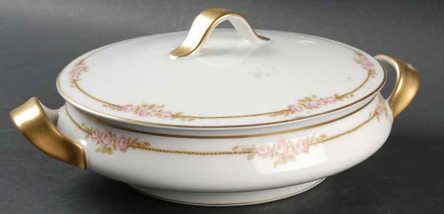 H282 Round Covered Vegetable by Haviland-1