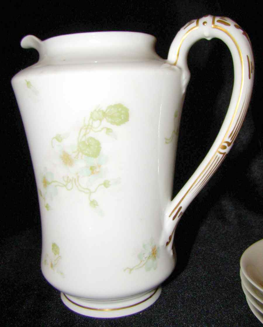Schleiger 227-3 Chocolate Pot No Lid by Haviland-1