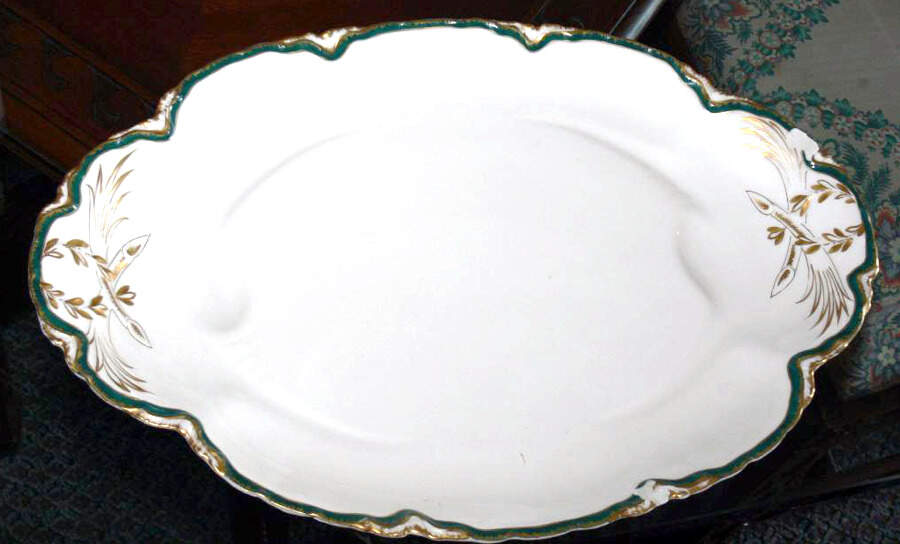H309 13" Oval Serving Platter by Haviland-1
