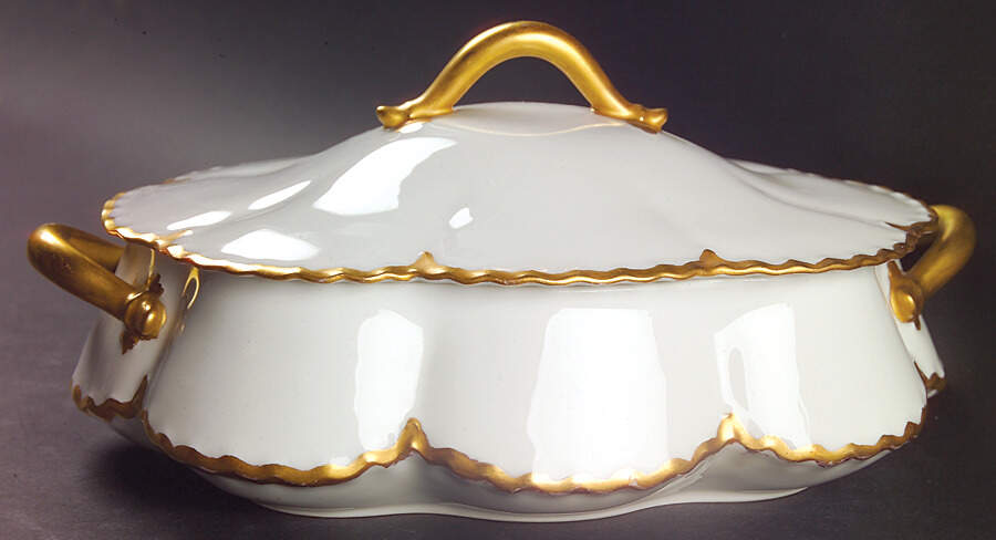21276 Oval Covered Vegetable by Haviland-1