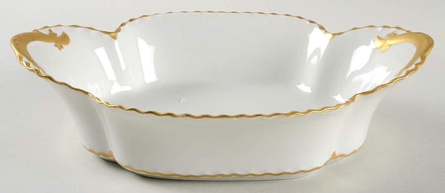 21276 10" Oval Vegetable Bowl by Haviland-1