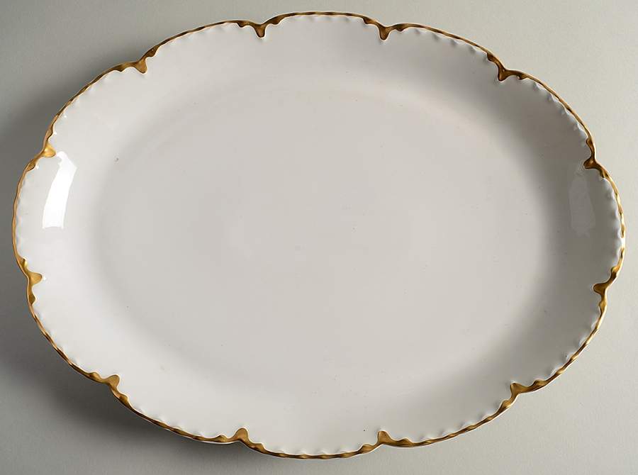 21276 16" Oval Serving Platter by Haviland-1
