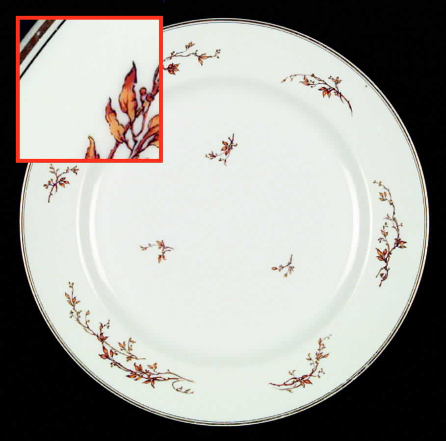 H327 Dinner Plate by Haviland-1