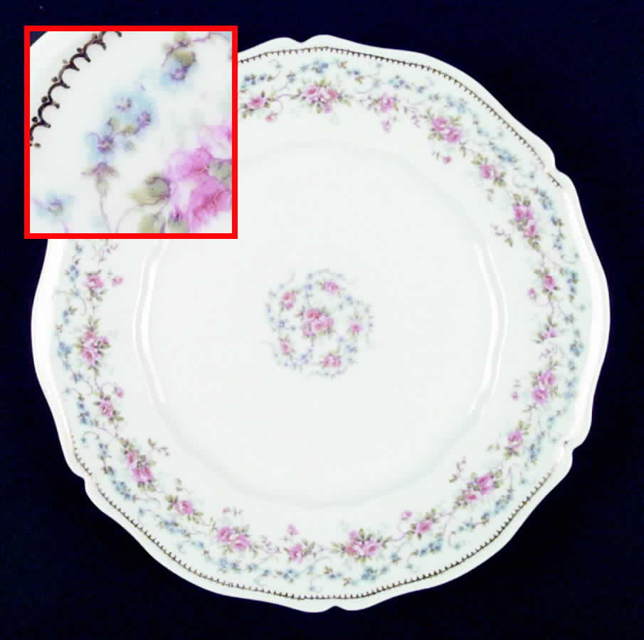 Schleiger 1047-2 Luncheon Plate by Haviland-1