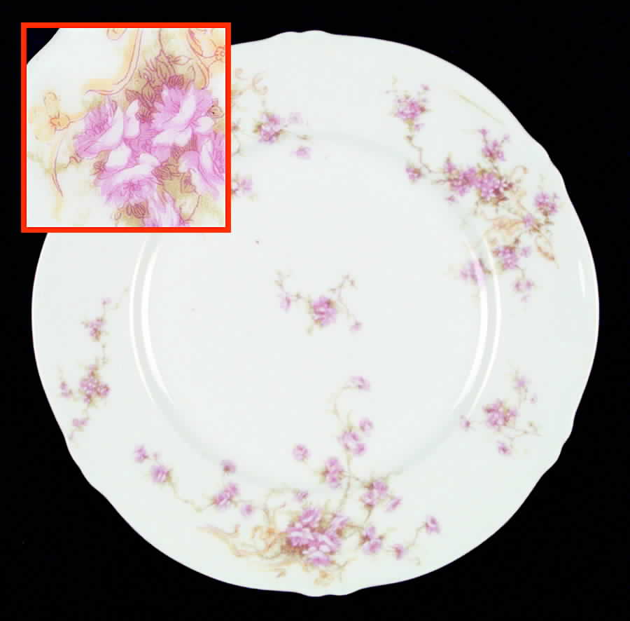 Schleiger 155-10 Luncheon Plate by Haviland-1