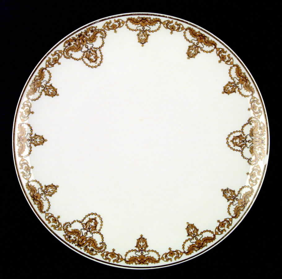 Schleiger 522-1 Coupe Salad Plate by Haviland-1