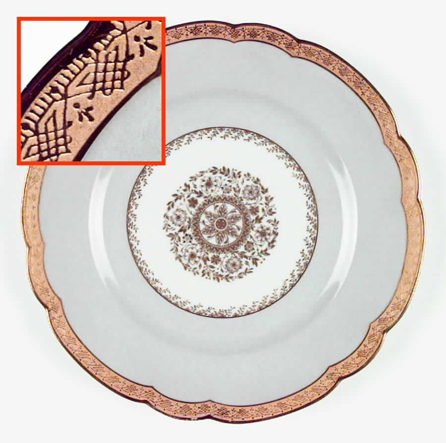 H386 Dinner Plate by Haviland-1