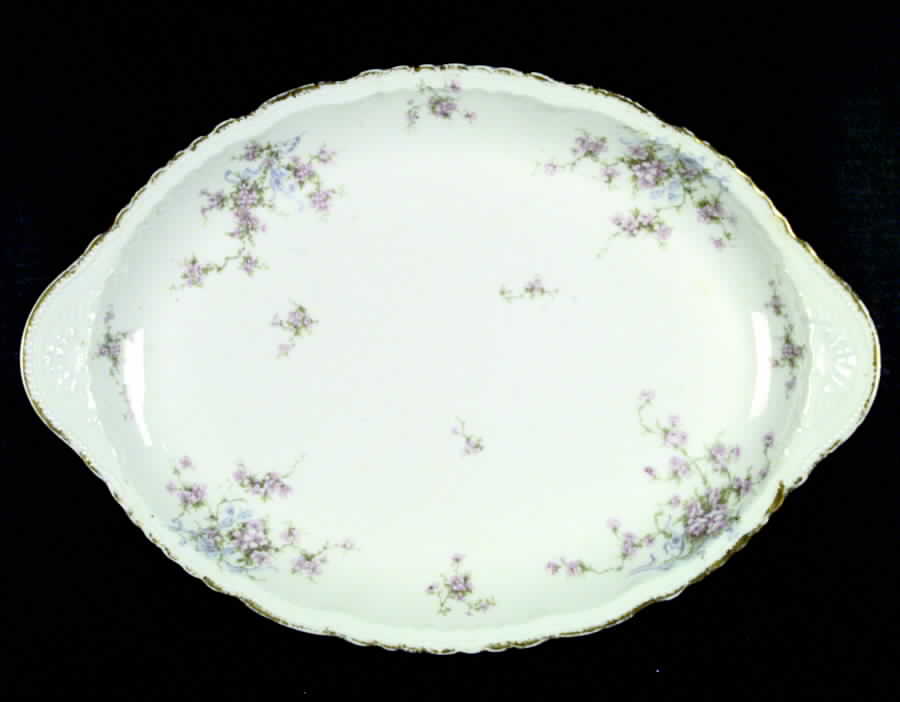 Schleiger 155-11 16" Oval Serving Platter by Haviland-1