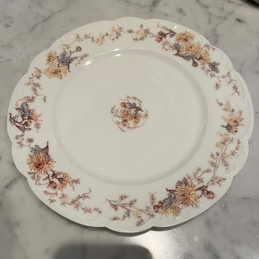 Schleiger 478-4 Dinner Plate by Haviland-1