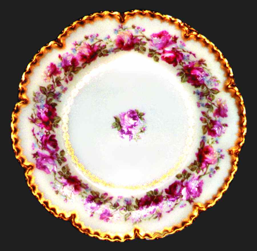 H406 Luncheon Plate by Haviland-1