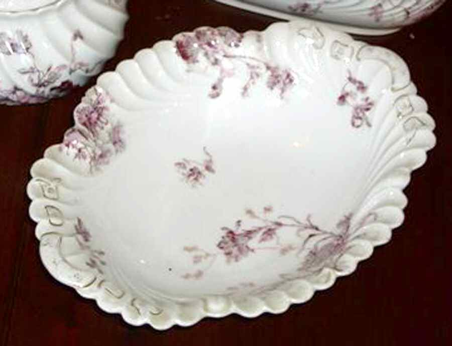 Schleiger 1152-16 10" Oval Vegetable Bowl by Haviland-1
