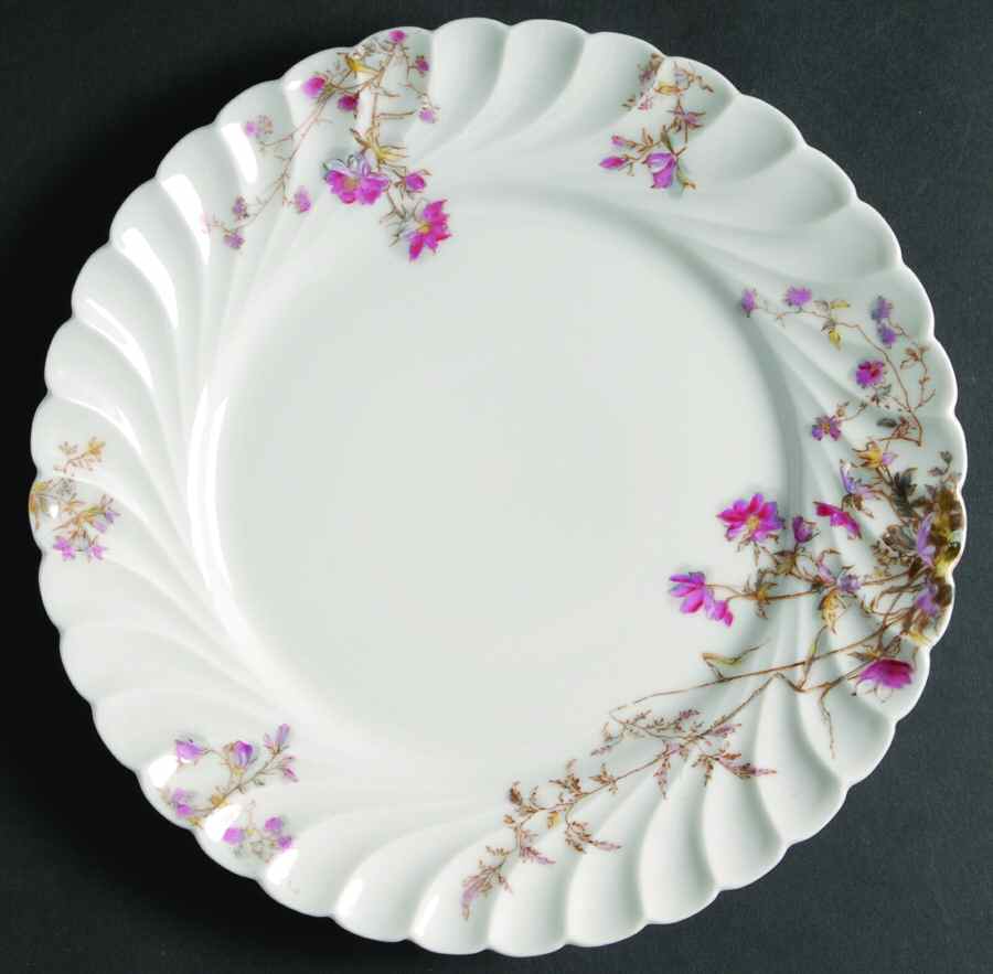 Schleiger 1157-6 Luncheon Plate by Haviland-1
