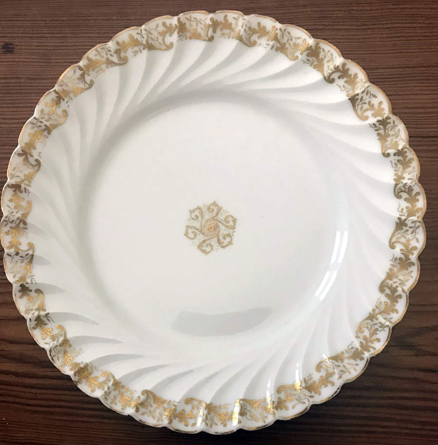 H413 Salad Plate by Haviland-1