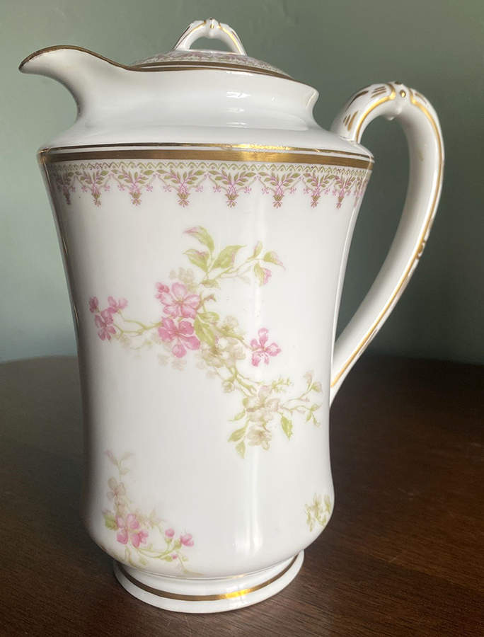 H440 Chocolate Pot & Lid by Haviland-1
