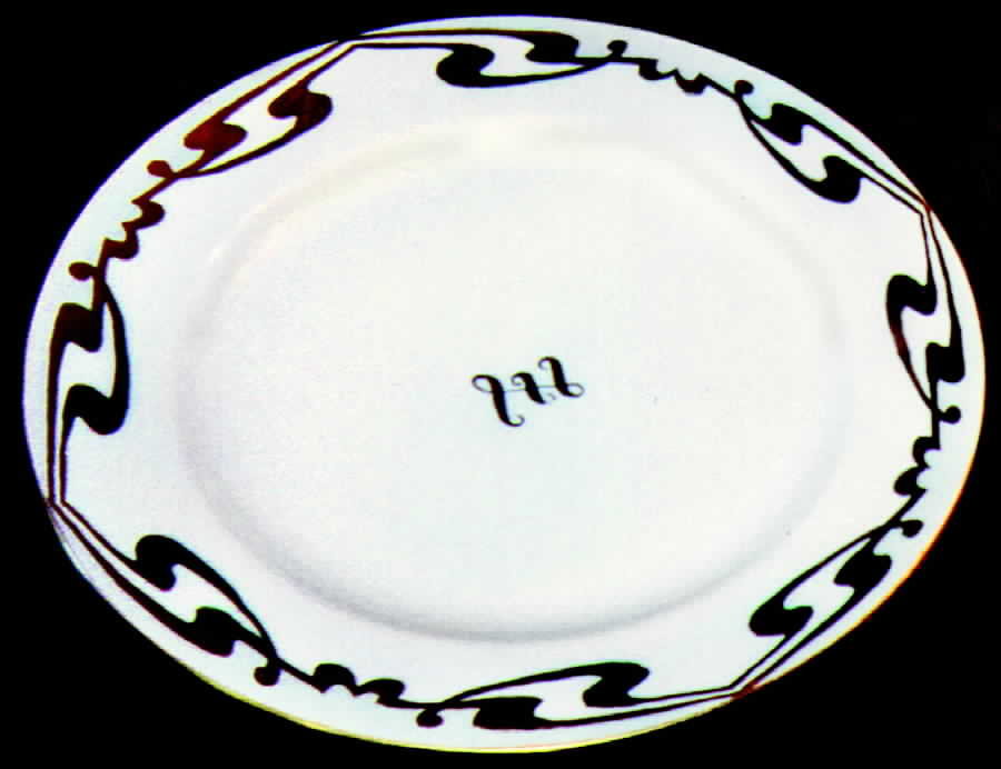 H442 Dinner Plate by Haviland-1