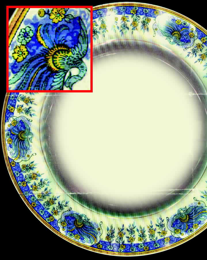 H444 Dinner Plate by Haviland-1