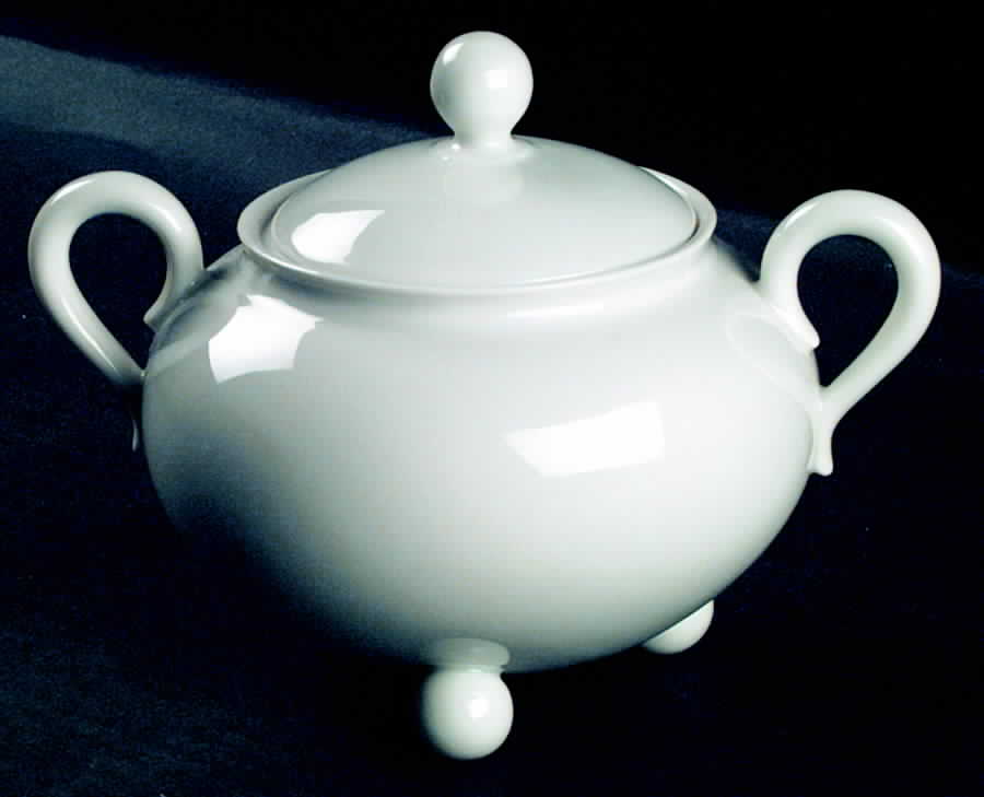 H451 Sugar Bowl & Lid by Haviland-1