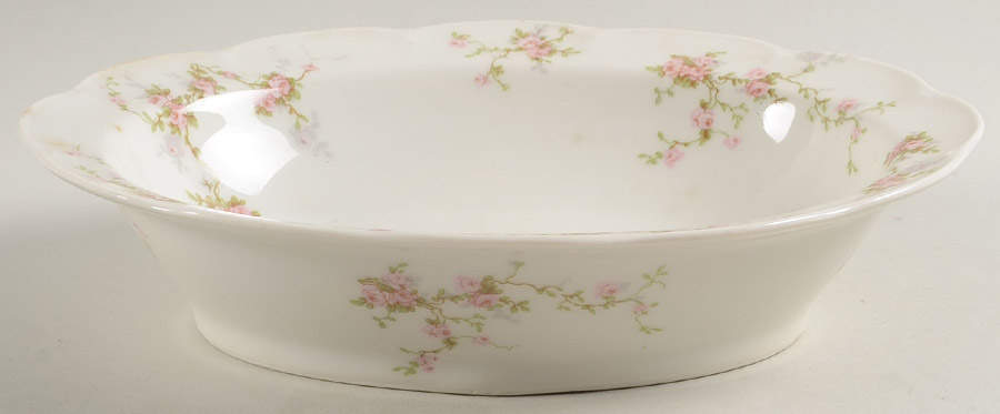 H465 9" Oval Vegetable Bowl by Haviland-1