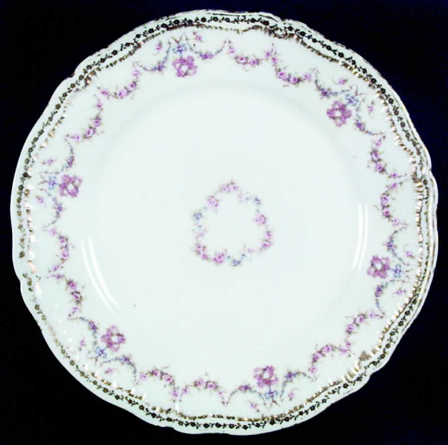 Schleiger 597-4 Luncheon Plate by Haviland-1