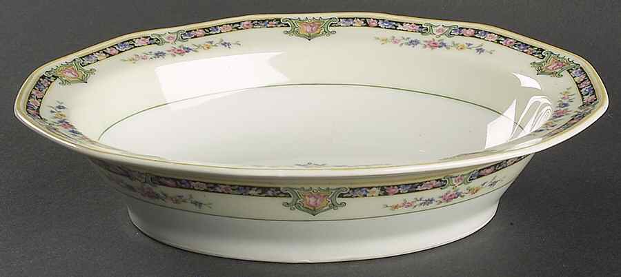 H483 9" Oval Vegetable Bowl by Haviland-1