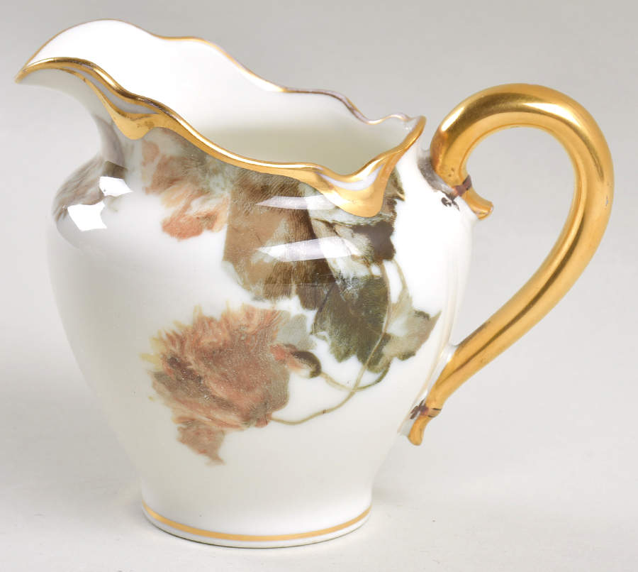 Flowers and Seeds (Blank 19) Creamer by Haviland-1