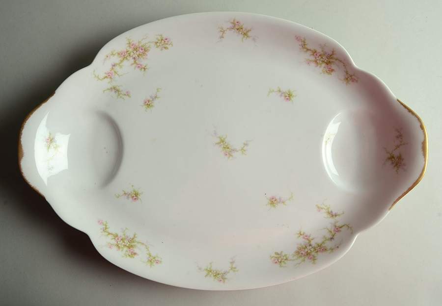 H504 18" Oval Serving Platter by Haviland-1