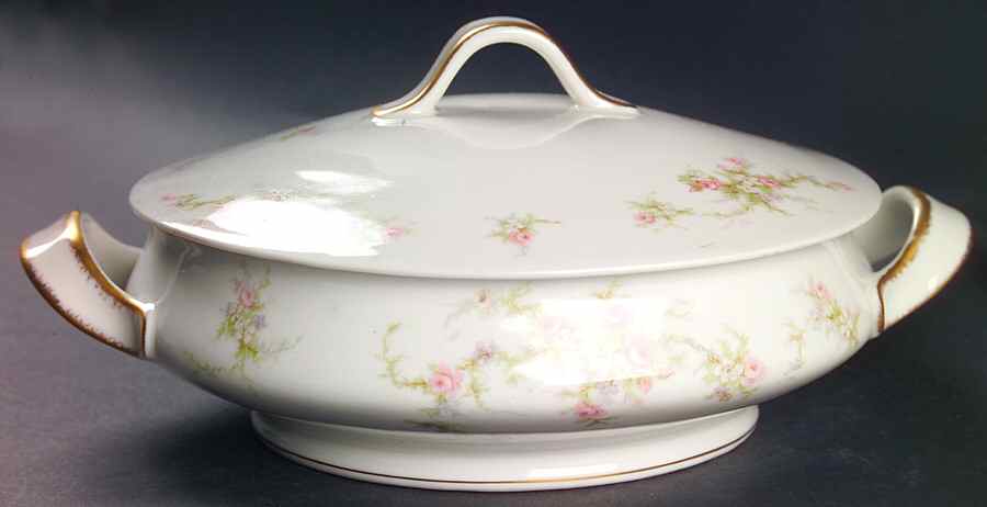 H504 Round Covered Vegetable by Haviland-1