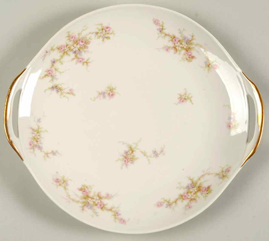 H504 Handled Cake Plate by Haviland-1