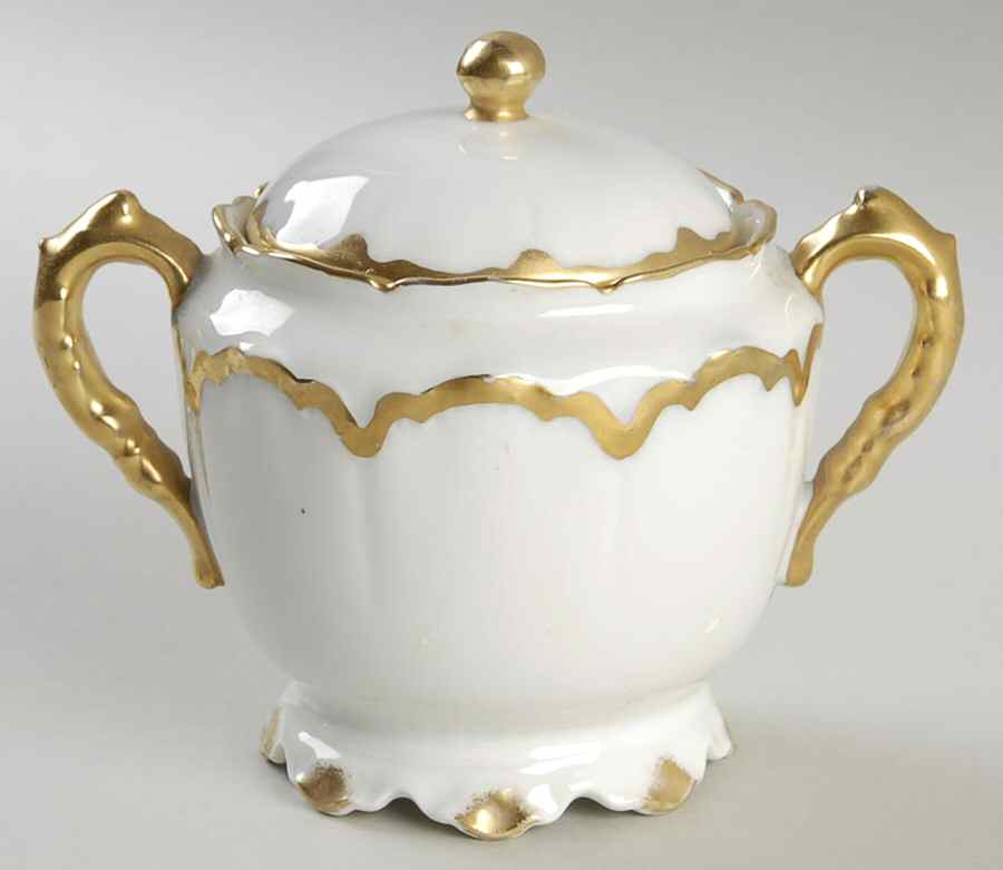 H522 Mini Sugar Bowl & Lid by Haviland-1