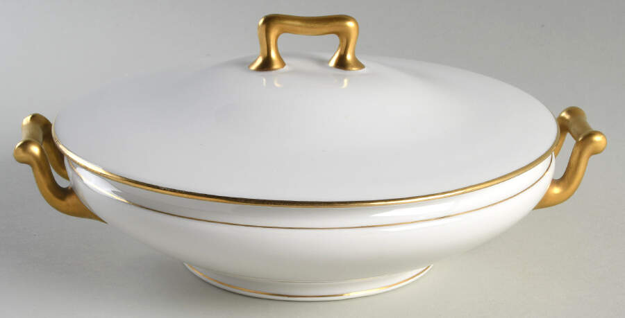 H55 Round Covered Vegetable by Haviland-1