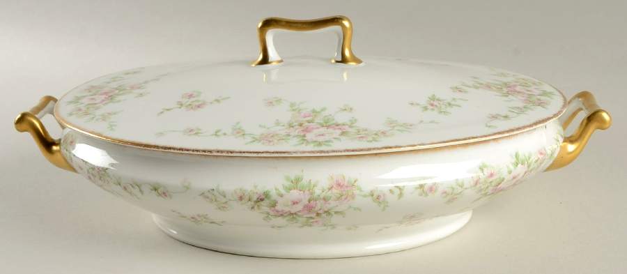 H553 Oval Covered Vegetable by Haviland-1