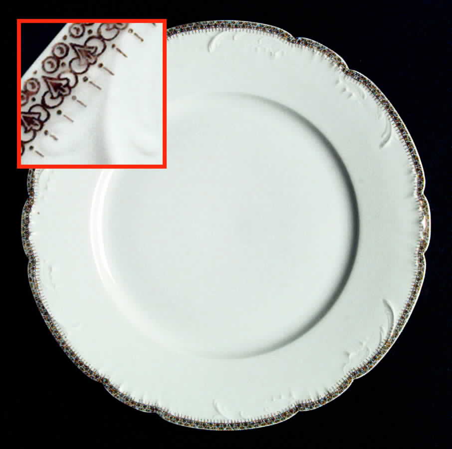 H567 Dinner Plate by Haviland-1