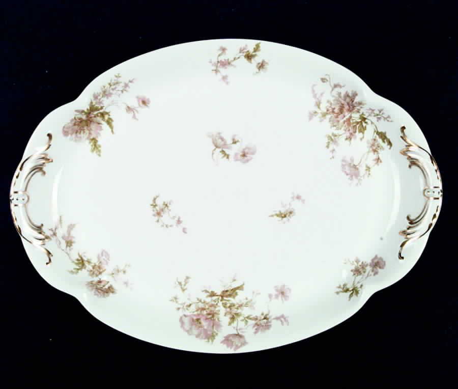 Schleiger 79-5 14" Oval Serving Platter by Haviland-1