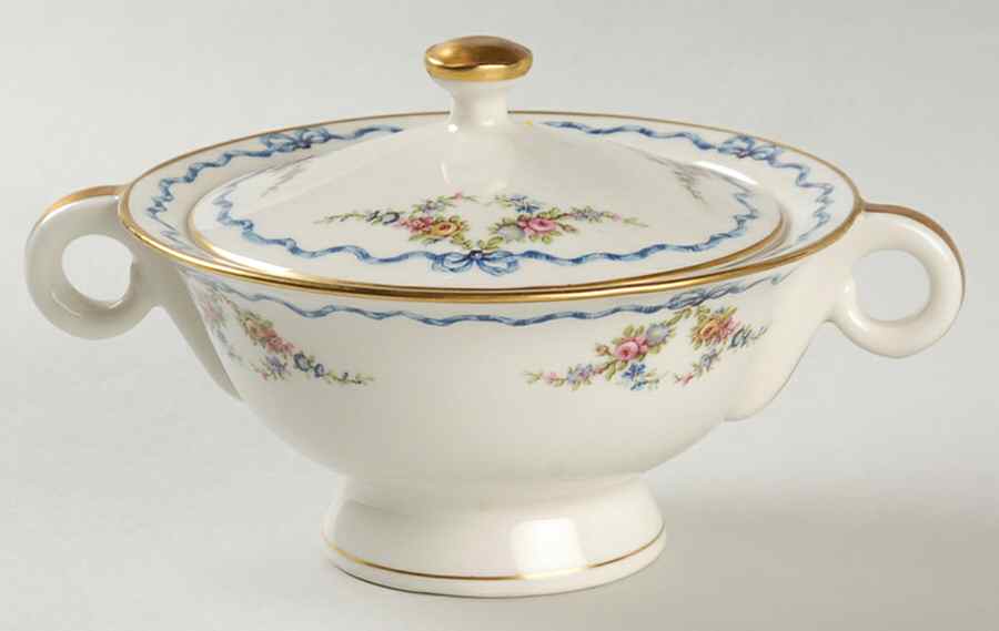 H6 Sugar Bowl & Lid by Haviland-1