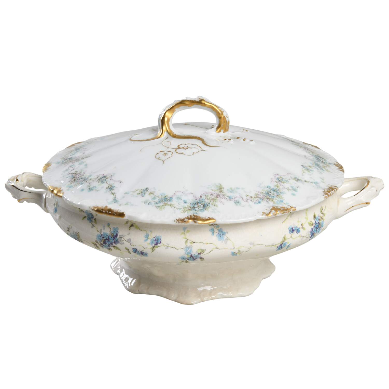 H61 Round Covered Vegetable by Haviland-1