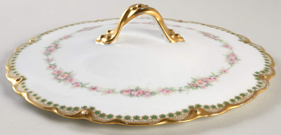 Schleiger 856-3 Lid for Round Vegetable by Haviland-1