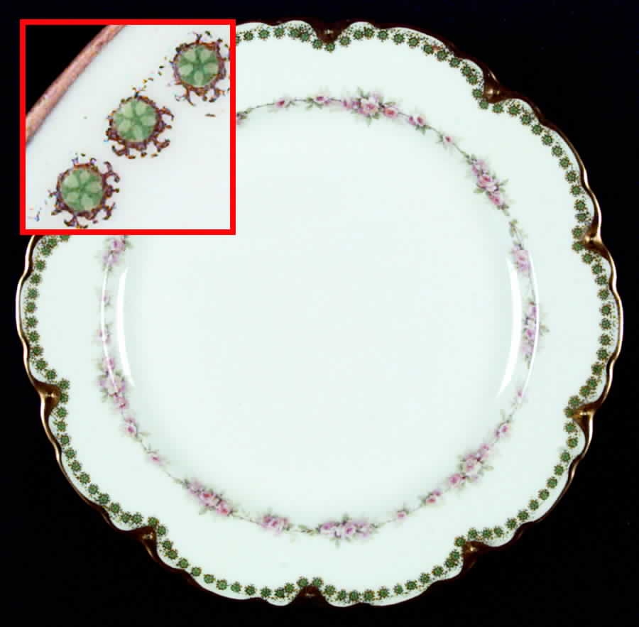 Schleiger 856-3 Dinner Plate by Haviland-1