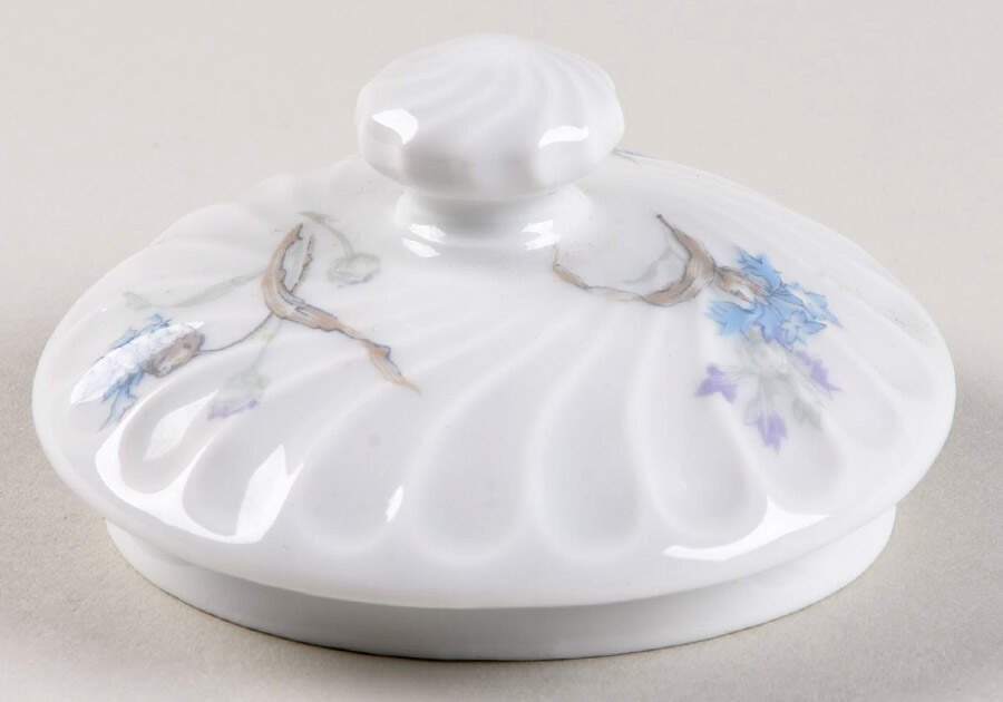 Bergere (Blue Flowers, No Verge Line) Lid for Coffee Pot by Haviland-1