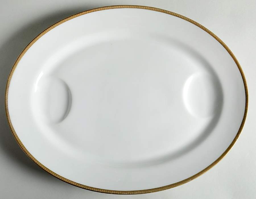 H79 17" Oval Serving Platter by Haviland-1