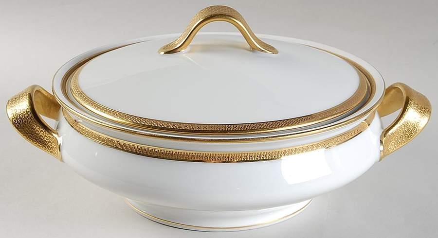 H79 Round Covered Vegetable by Haviland-1
