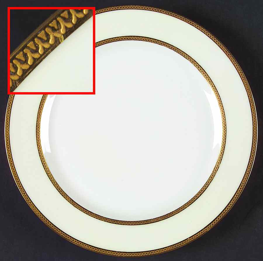 H82 Luncheon Plate by Haviland-1