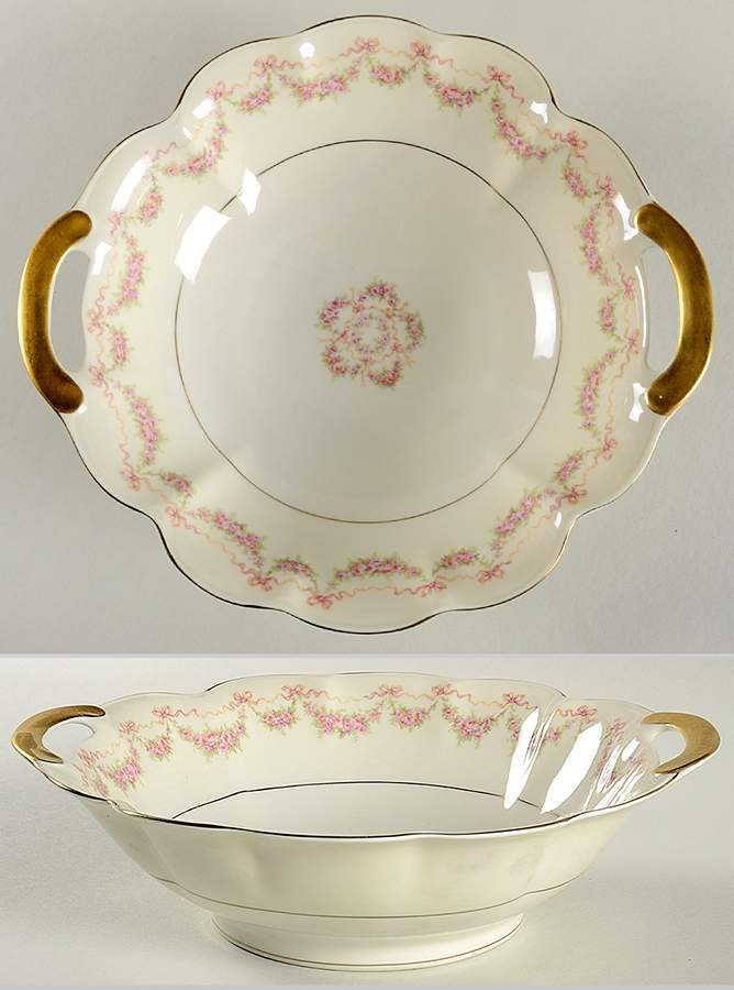Hamilton 10" Round Vegetable Bowl by Haviland-1